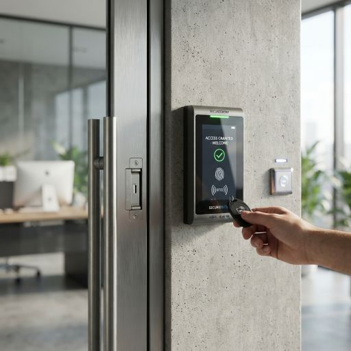 Control de acceso biométrico instalado por SIBCA en Maracay
